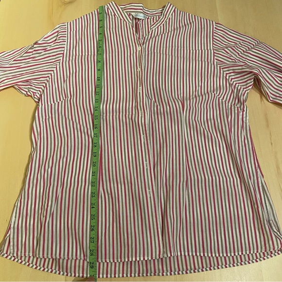 SILHOUETTES XXL cotton blend. Pinstriped button up shirt. - Picture 9 of 10
